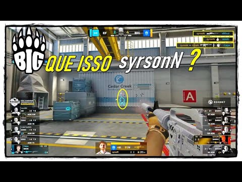 CS-GO ( ACE CLUTCH syrsoN 1X3 - NUKE ) 🙅‍♂️🙅‍♂️ BIG VS ETERNAL FIRE