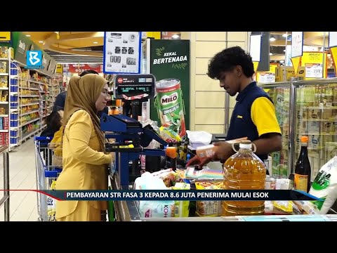 Pembayaran STR fasa 3 kepada 8.6 juta penerima mulai esok