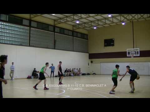 C.B. ESCOLAPIAS B 73-50 C.B. BENIMACLET A