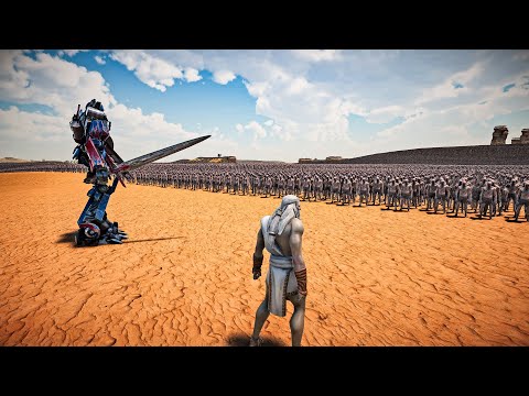 ZEUS & OPTIMUS PRIME VS 1,000,000 ZOMBIES - Ultimate Epic Battle