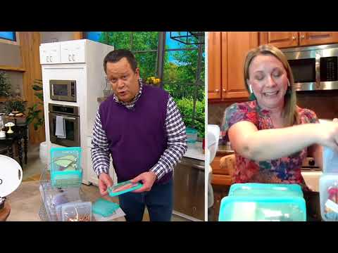 Stasher Set of 3 Core Reusable Silicone Storage Bags on QVC