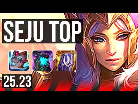 SEJUANI vs SETT (TOP) | Rank 1 Seju, Comeback, 38k DMG | NA Challenger | 25.23