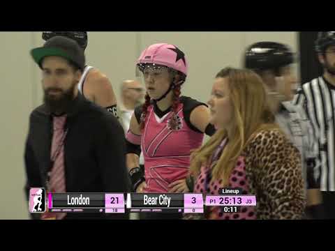 2018 International WFTDA Playoffs - Atlanta Game 1: London Rollergirls v Bear City Roller Derby
