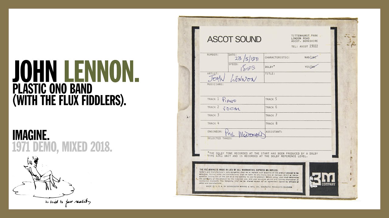 John Lennon - Imagine (original demo)