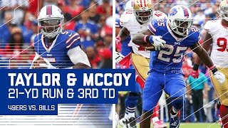Tyrod Taylor's 21-Yard Run Leads to LeSean McCoy's 3rd TD of the Day! | 49ers vs. Bills | NFL by NFL