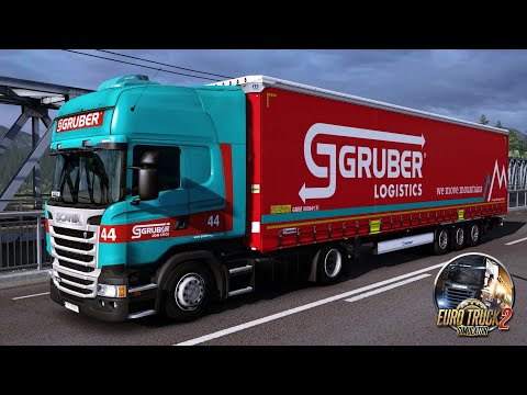 Scania R450 GRUBER LOGISTIC - Promods 2.41 Lillehammer to Äre