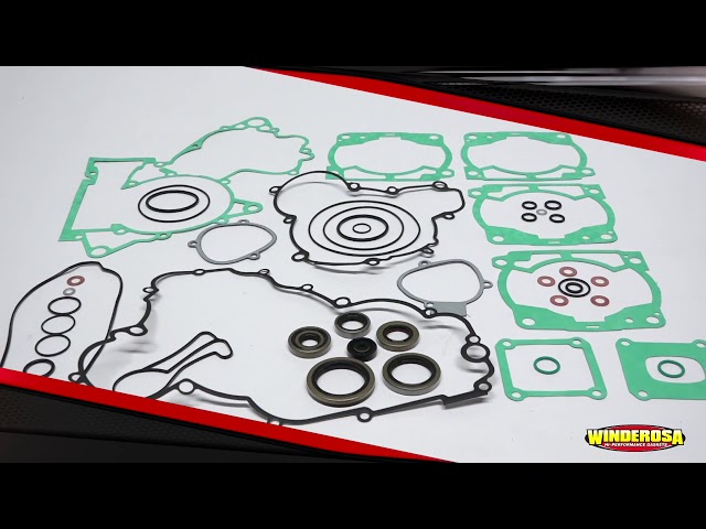 Vertex Complete Engine Rebuild Gasket Kit with Oil Seals 3