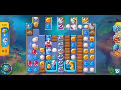 Fishdom. 5678 level no boosters and diamonds