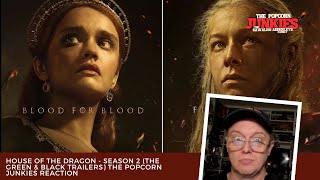 HOUSE OF THE DRAGON - Season 2 (The Green & Black Trailers) The Popcorn Junkies Reaction