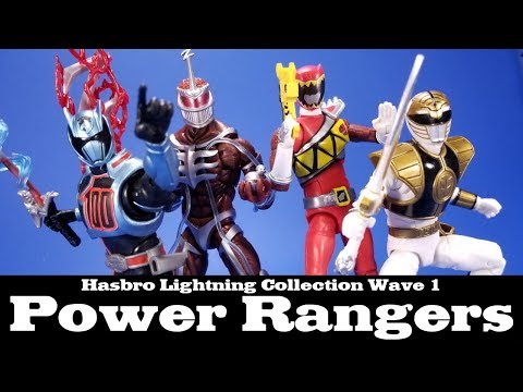 Power Rangers Lightning Collection Wave 1 Zedd, White, Red, and Shadow Hasbro Action Figure Review