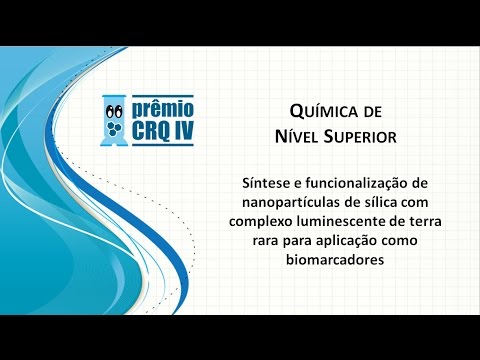 Prêmio CRQ-IV 2016 - Química de Nível Superior