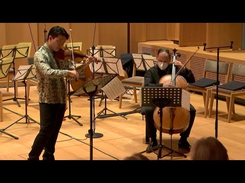 Zoltán Kodály: Duo for Violin and Cello - 3rd movement | Kerson Leong and Gary Hoffman