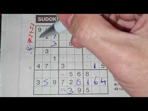 Again, regular Sudoku Solved! (#2453) Medium Sudoku puzzle. 03-11-2021