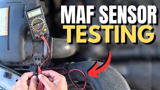 Bad MAF Sensor? How to Test with Multimeter or OBD2
