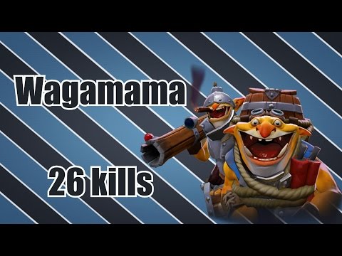 Wagamama - Techies 26 kills | Dota 2 Gameplay