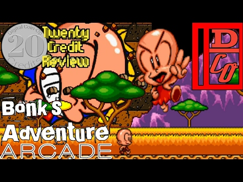 Bonk's Adventure Arcade -20 Credit Review #10 - B.C. Kid / PC Genjin