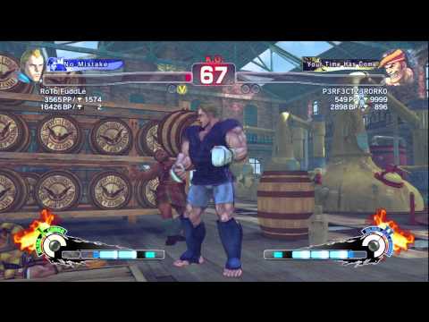 SSF4 AE RoTb FuddLe (Abel) Vs P3RF3CTZ3R0RK0 (Adon)