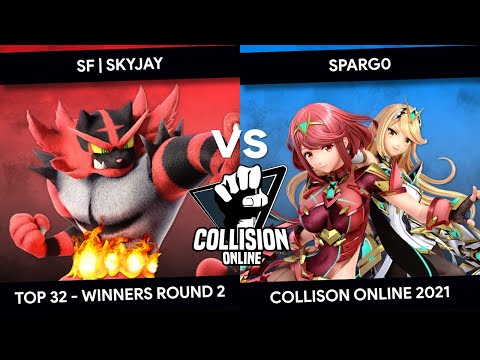 Collision Online 2021 - SkyJay (Incineroar) Vs. Sparg0 (Pyra/Mythra) - Top 32 - Winners Round 2