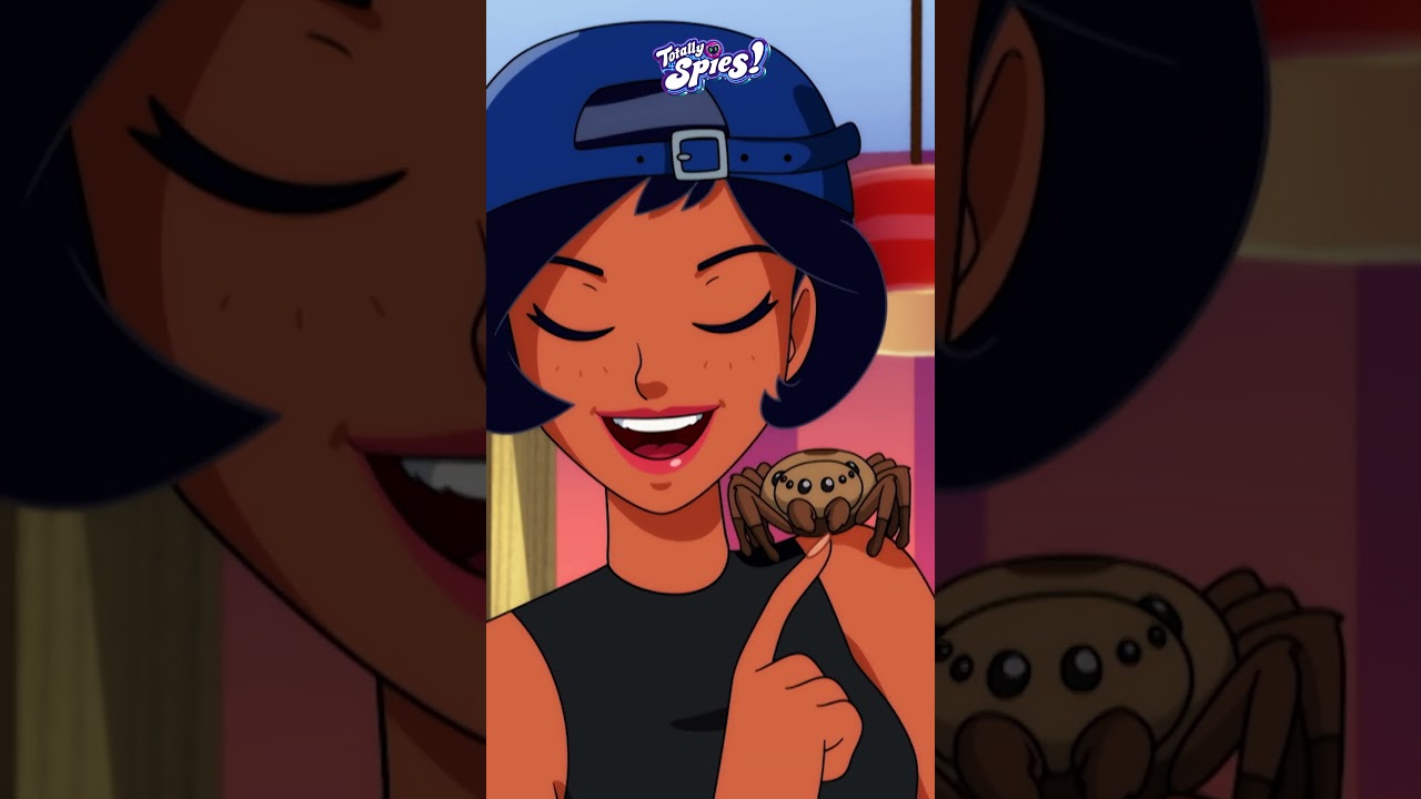 Cute Pet Spider!? 🕷️ | Totally Spies! S7 | Watch Now on @cartoonnetwork