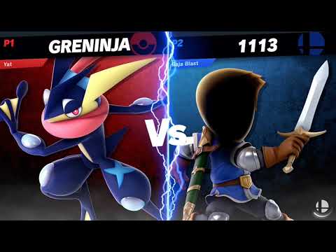 LS | Mystic (Mii Swordfighter) vs Yat (Greninja) - Local of Lafayette #10 (Winner's Semi-Finals)