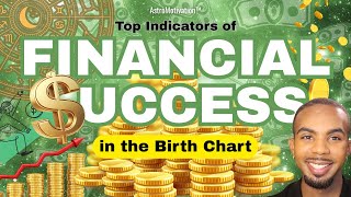 💲FINANCIAL SUCCESS in The Birth Chart! 💸Top Indicators For Money & Wealth in Life! ✨💰