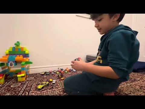 Eyad is checking the cars and eyad is doing the fruits ￼￼￼￼