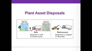 Plant Asset Disposals