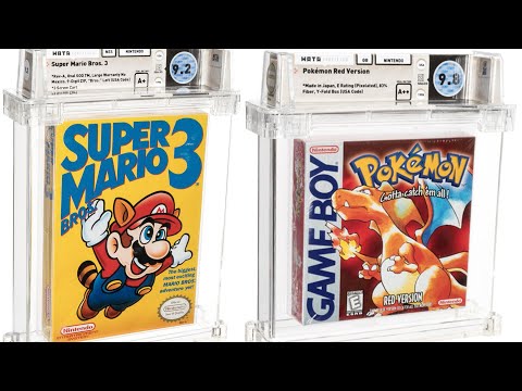 The Most Expensive Games In The World!? Super Mario Bros 3/Pokemon Red