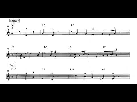 Basie's Blues - Trumpet