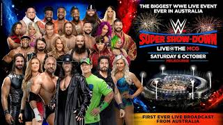 WWE: Not Over Yet (Super Showdown) [2018] +AE (Arena Effect)