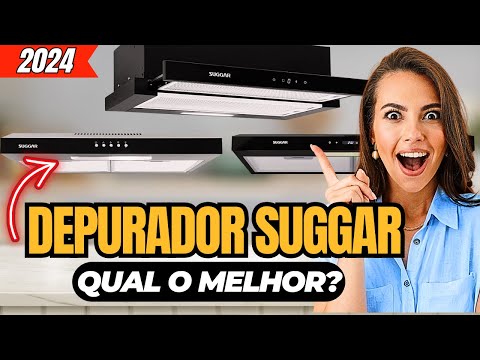 Depurador de Ar SUGGAR [TODOS OS MODELOS] - Qual o Melhor? Depurador SLIM, SLIM TOUCH ou de EMBUTIR?