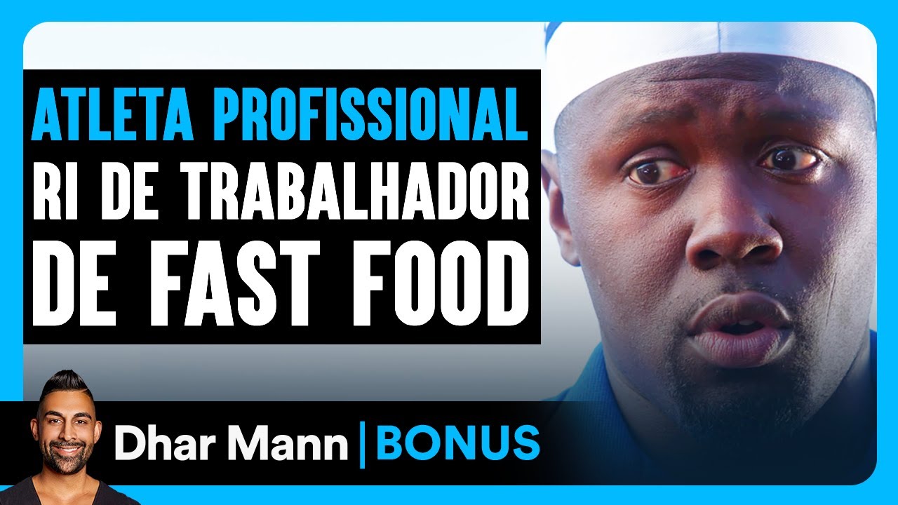 Atleta Profissional Ri de Trabalhador De Fast Food | Dhar Mann Studios