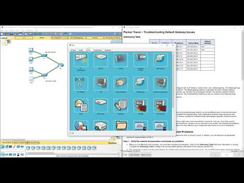 PKT 6.4.3.4 - Troubleshooting Default Gateway Issues