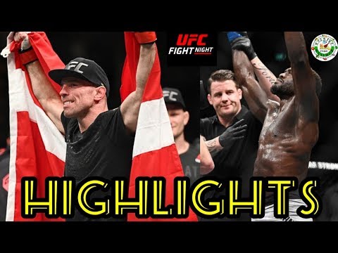 UFC Copenhagen Highlights - Jared Cannonier vs Jack Hermansson