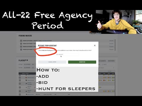 All-22 Free Agency Period Overview