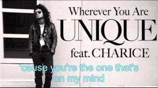 Wherever You Are Unique Zayas Feat. Charice with Lyrics