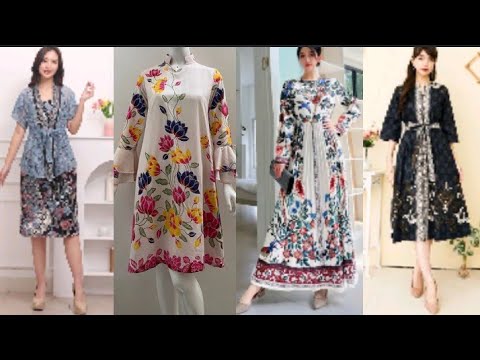 MODELO BAJU BATIK, TUNIK BATIK e BAJU LAINNYA CANTIK MODIS