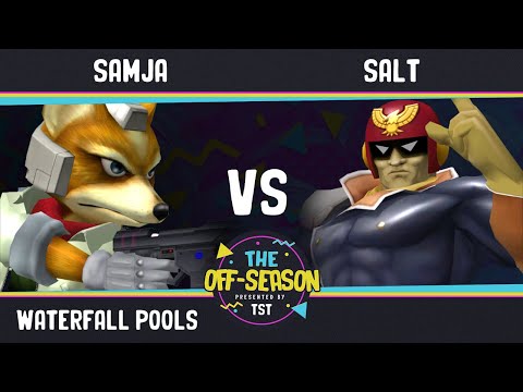 The Off Season - Waterfall Pools - Samja (Fox) VS WPG | Salt (Captain Falcon) - SSBM Melee