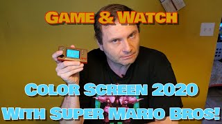 Game & Watch 2020 - Nintendo's COLOR Handheld featuring Super Mario Bros@