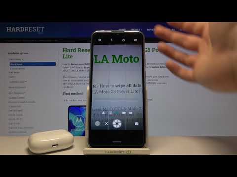 How to Enable / Disable Camera Shutter Sounds in MOTOROLA Moto G8 Power Lite – Camera Settings
