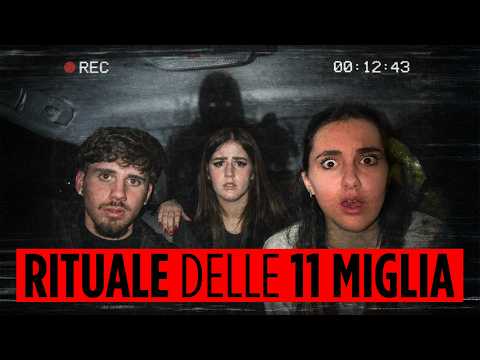 IL RITUALE DELLE 11 😱 MIGLIA CON SARA E IL MIO FIDANZATO!