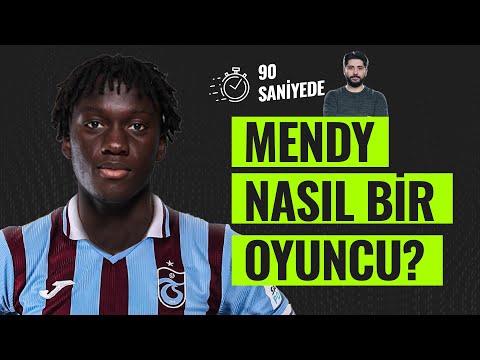 90 saniyede Batista Mendy'yi anlattık: Trabzonspor'da ne yapar?