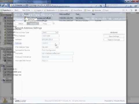 VMware Data Recovery VDR) 2