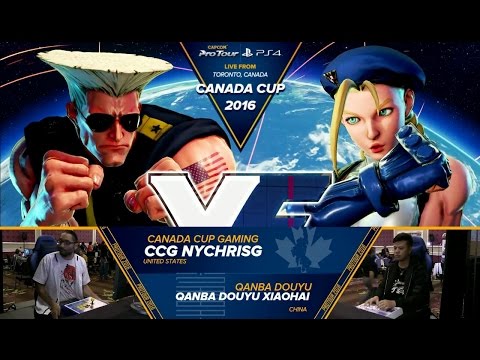 NYChrisG (Guile) vs Xiao Hai (Cammy) - Top 64 - Canada Cup 2016