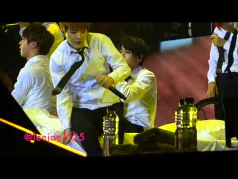 141207 BTS The Red Bullet Blanket Kick (Multicam)