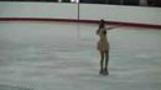 Ice skate performance to Eva Cassidy's "Fields of Gold"