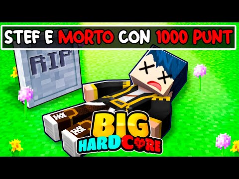 🔴 CORRO DRITTO PER 60 MINUTI - MINECRAFT BIG HARDCORE