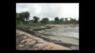 preview picture of video 'kourou Plage des Roches / février 2011'