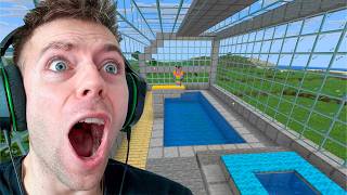 Bygger en Svømmehal i vores Minecraft By MQDEFAULT Thumbnail