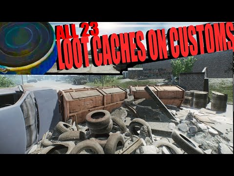 ALL 23 HIDDEN STACHES ON CUSTOMS IN 5 MINUTES!